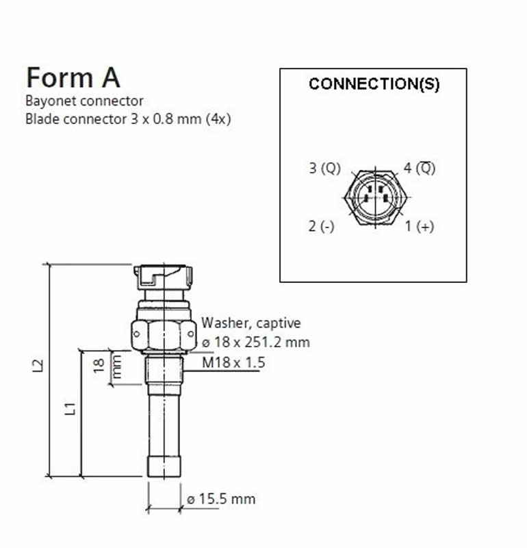 VDO Blocking oscillator tacho speed sender